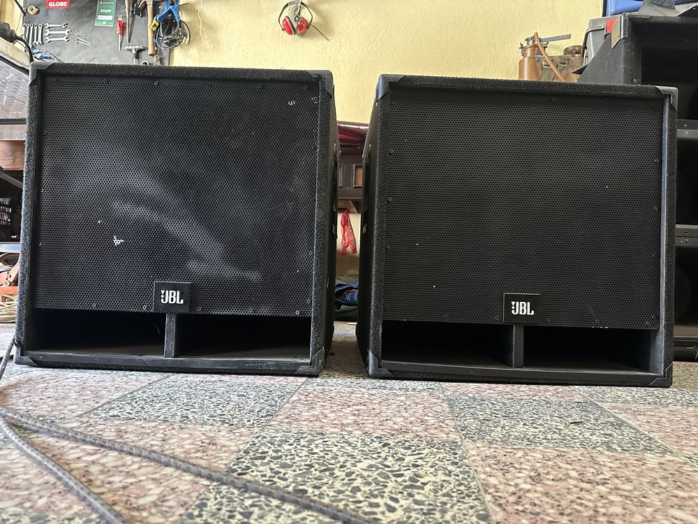 2 Sub 15 Jbl 1200w