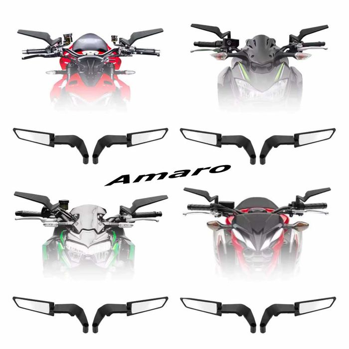 Espelhos Moto Yamaha MT, KTM Duke, Honda CB, Kawasaki Z,Ducati V|NOVOS