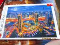 Puzzle 2000 el Trefl - Swiatła Dubaju