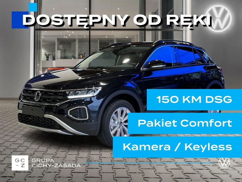 Volkswagen T-Roc Life Plus 1.5 TSI 150 KM DSG 17'' Led Kamera Keyless Comfort OD RĘKI