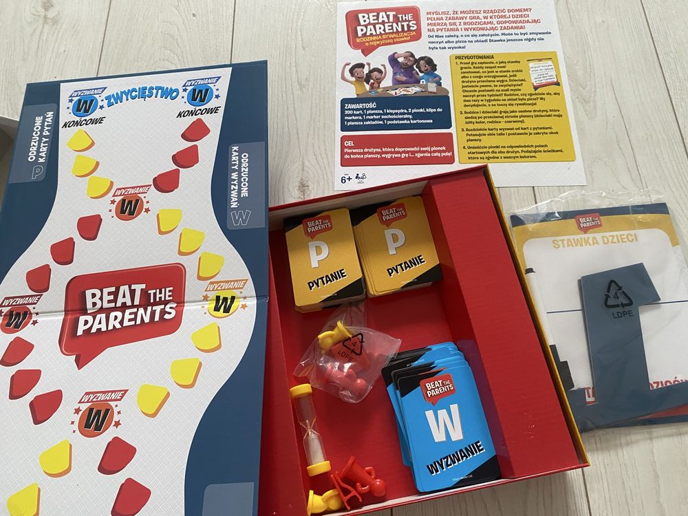 Beat The Parents Spin Master Games polska wersja