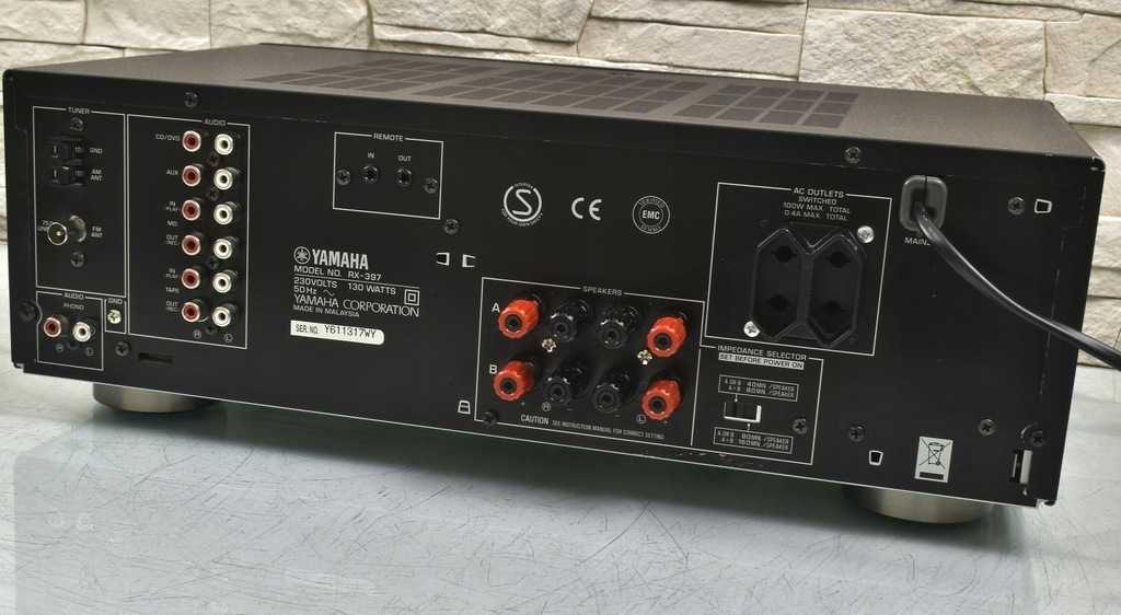 yamaha rx-397 amplituner stereo hi-fi natural sound  receiver