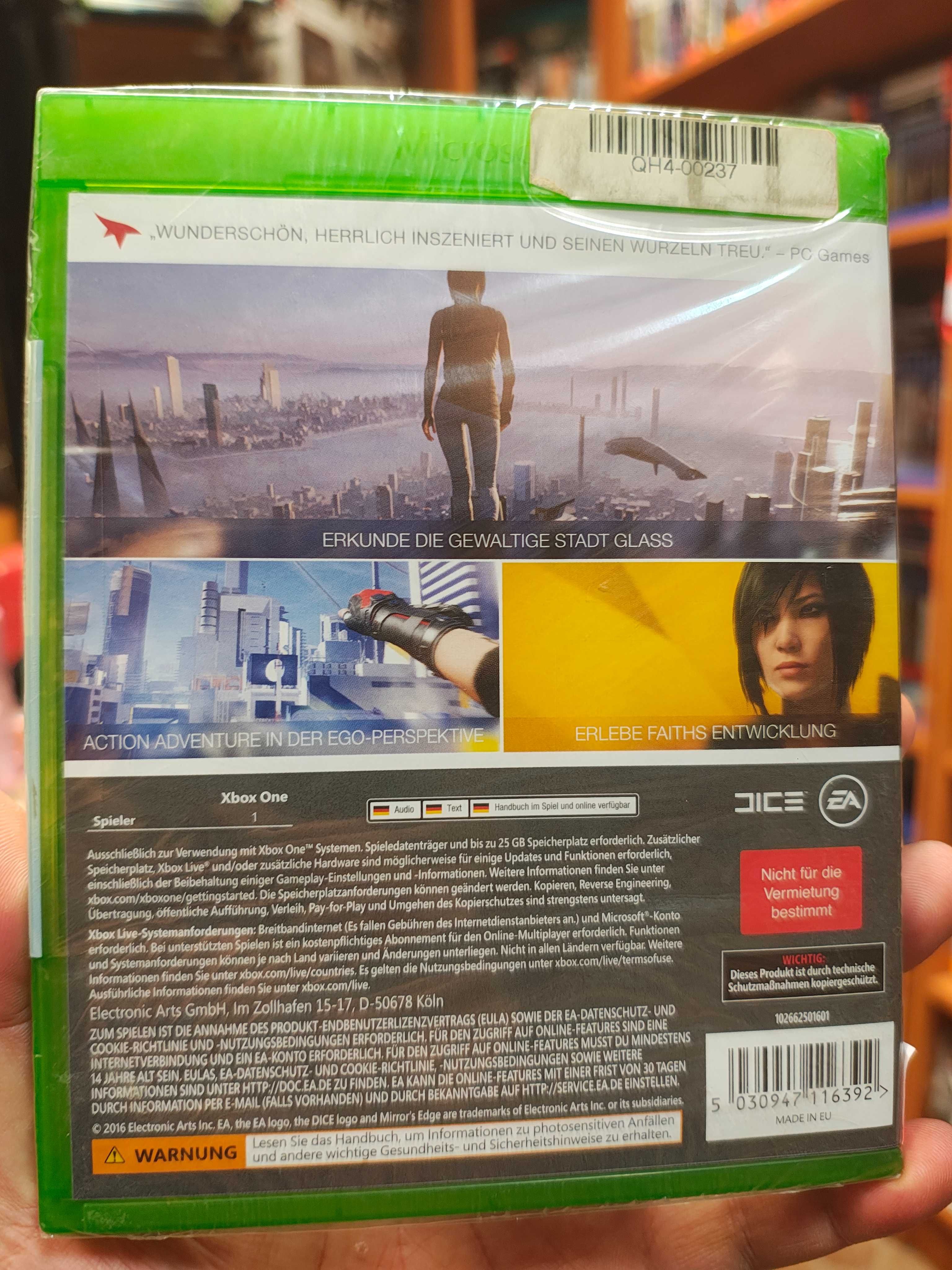 Mirror's Edge Catalyst Microsoft Xbox One Series X Nowa Sklep Wysyłka