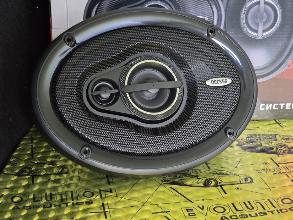 Коаксиальна акустика Decker DS-693 динаміки овали 6*9
