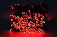 Czerwone lampki choinkowe 500 LED 34m sznur świecący
