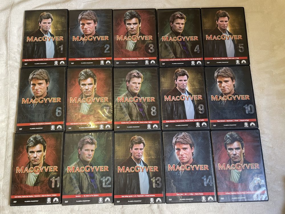 Coleção de dvd’s - Macgyver
