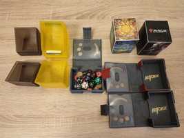 Zestaw deck Casów deck Boxów kostek i tokenów Magic The Gathering