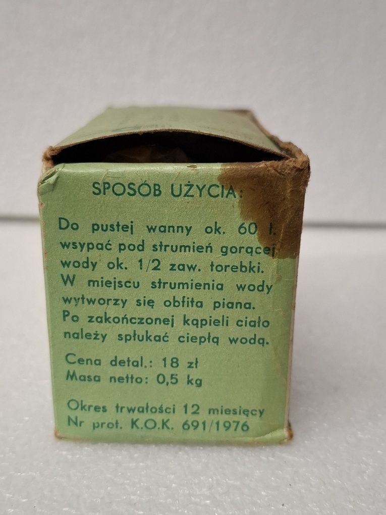 Sól do kąpieli Kinga prl