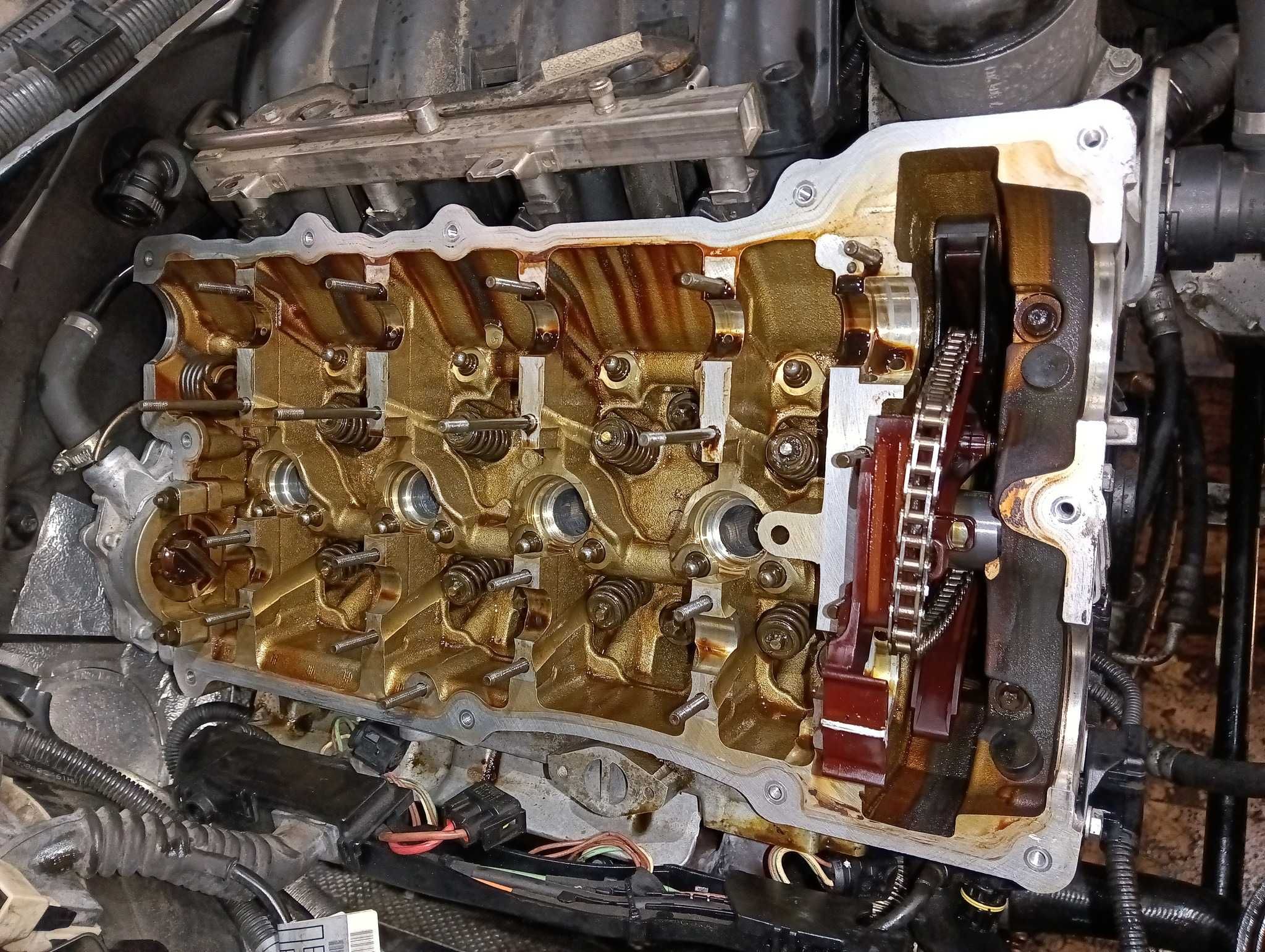 Uszczelniacze zaworowe BMW  M54 N42 N43 N46 n45 Wymiana USZCZELNIACZY