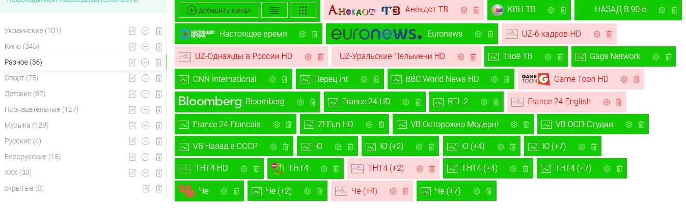 VIP IPTV плейлист m3u 2024