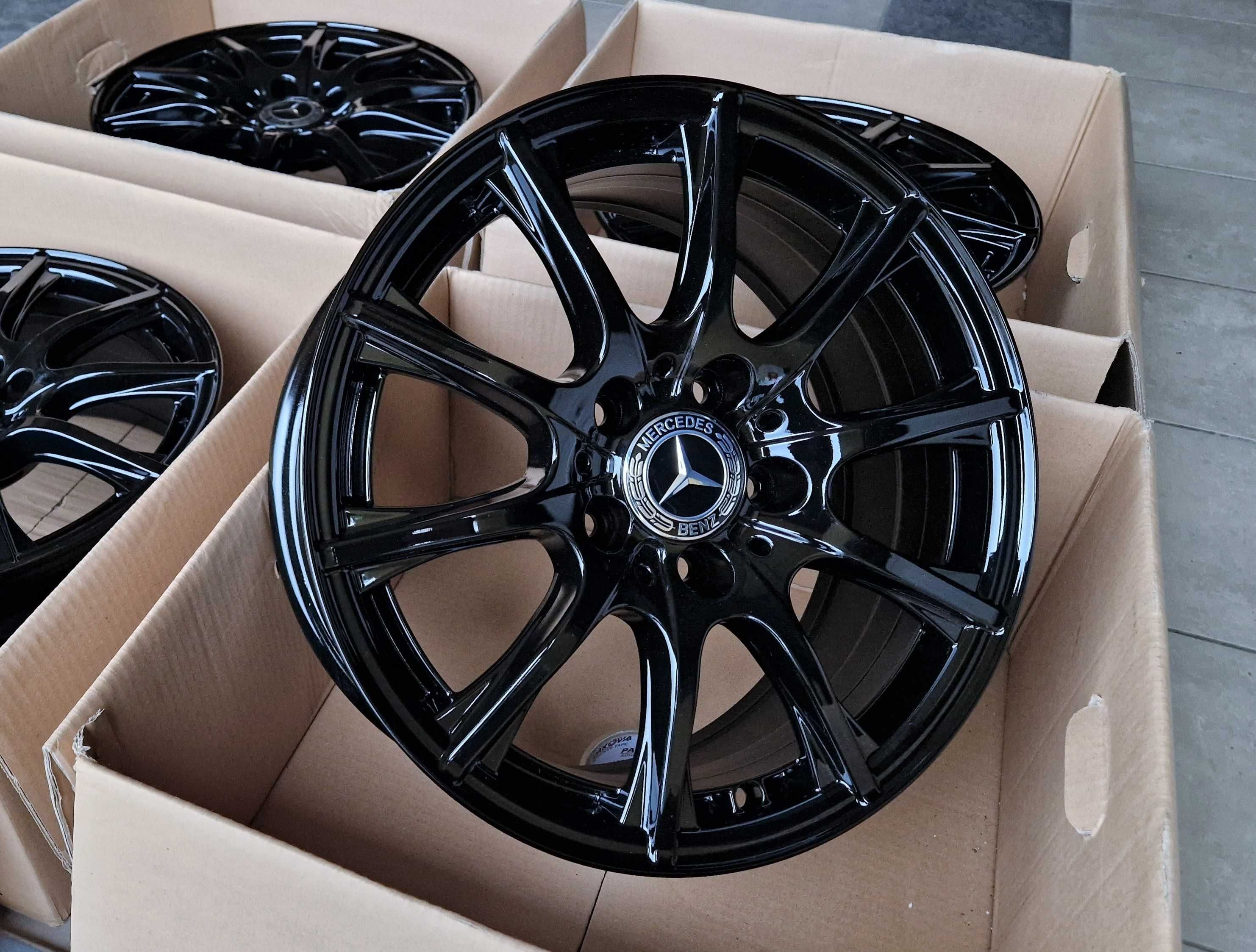 Alufelgi 16 5x112 Czarne Mercedes A B C CLA V Vito Viano i inne ! 307#