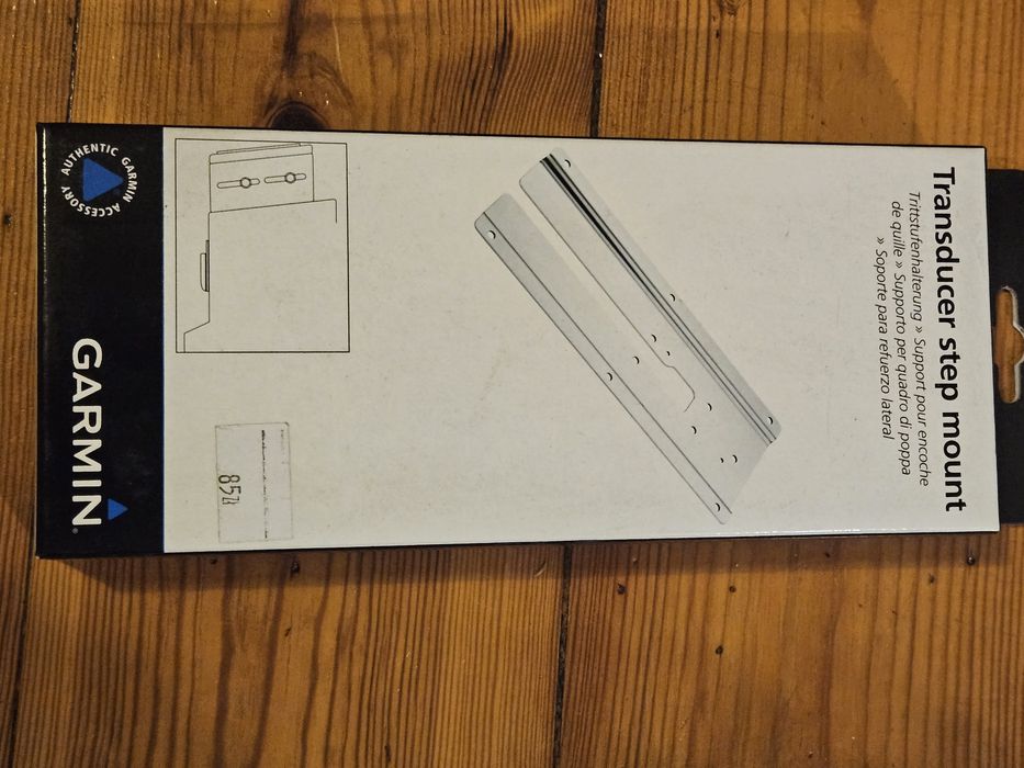 transducer step mount Garmin