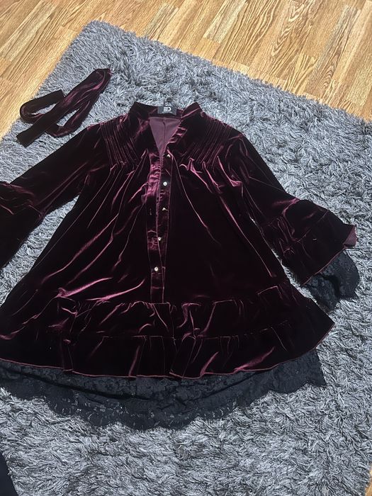 Сукня велюрова святкова