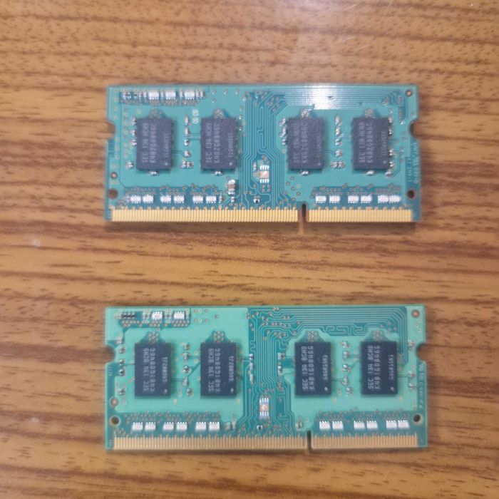 pamięć ram 2gb samsung 1rx8 pc3 + 1gb samsung 1rx8 pc3