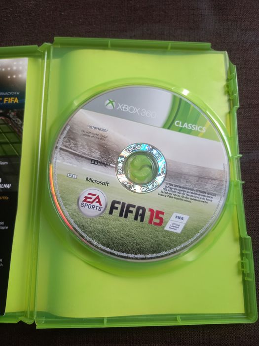 Gra Fifa 15 na konsolę xbox 360 polska wersja!