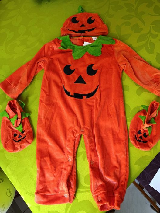 Fato de Halloween 9-12 meses