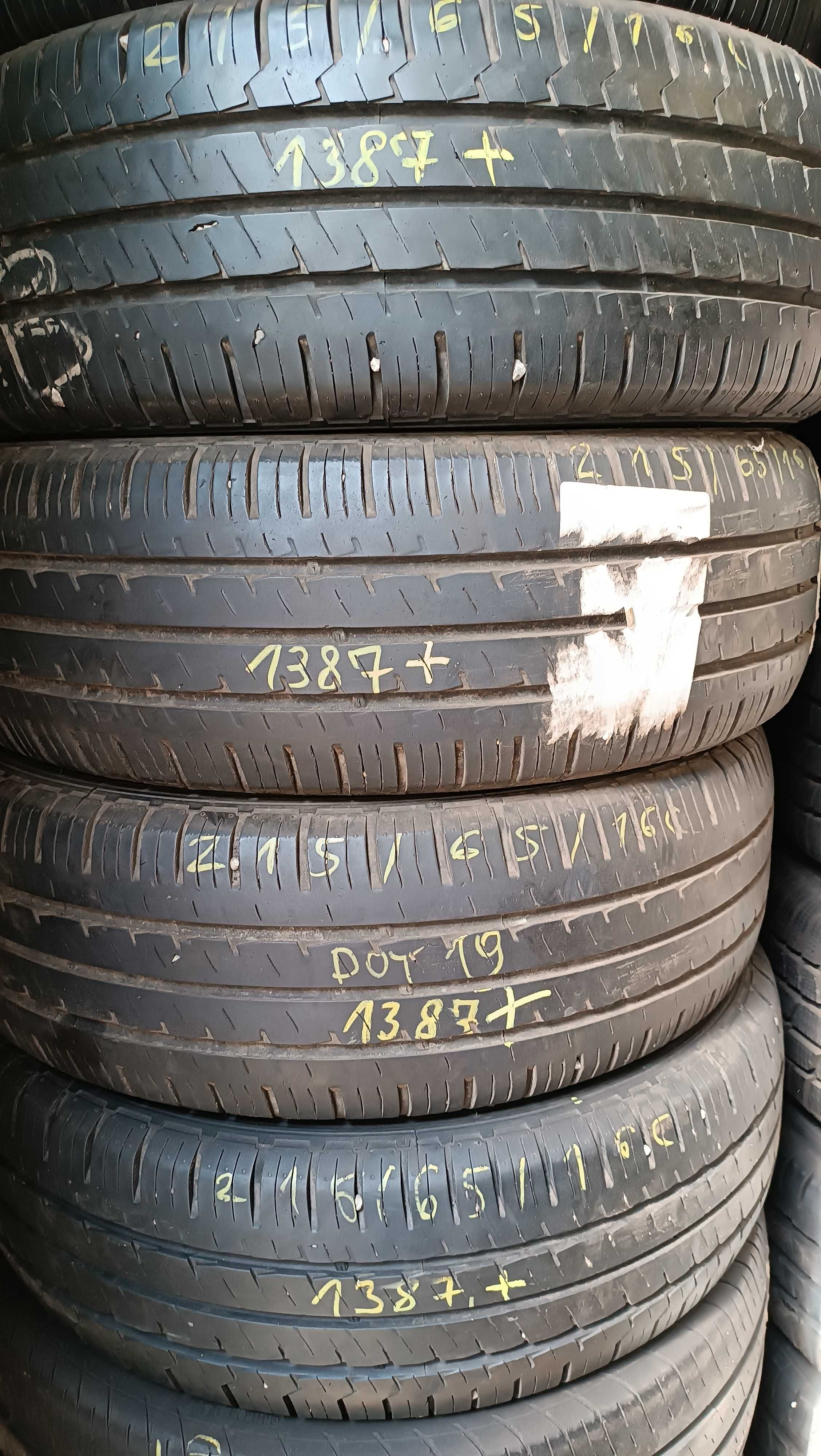 4x 215/65 R16C 109/107T Hankook Vantra LT / 1387