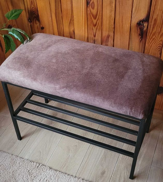 Банкетка Пуф Полка для обуви в коридор Поличка Пуф для взуття