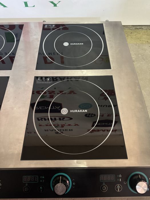 Індукційна Плита Професійна На 4 Комфортки Hurakan Німеччина!