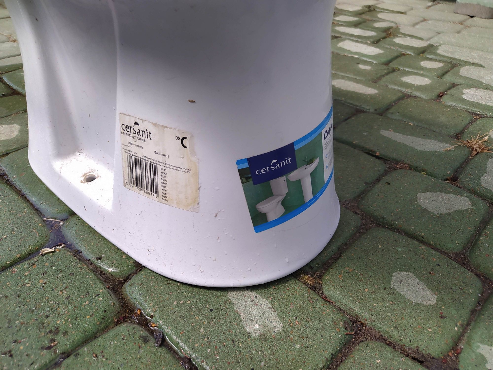 Bidet Cersanit sprawny + węże