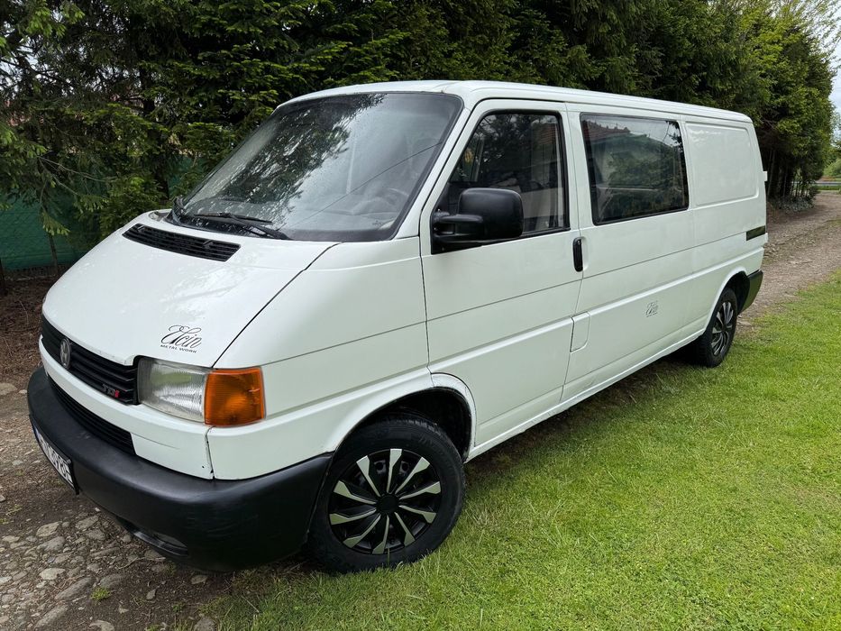 Volkswagen Transporter T4 2,5 TDI LONG Długi Zadbana ZDROWY  Zadbany T4 Długi 3 osoby Warty BEZAWARYJNY Polecam Okazja