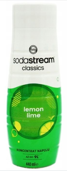 Syrop SODASTREAM koncentrat lemon LIME saturator 9L napoju z 440ml x11