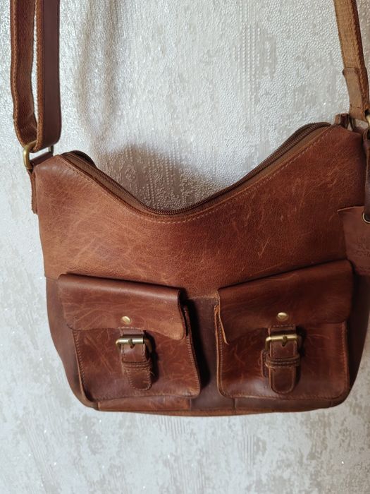 Шкіряна сумка Rowallan.