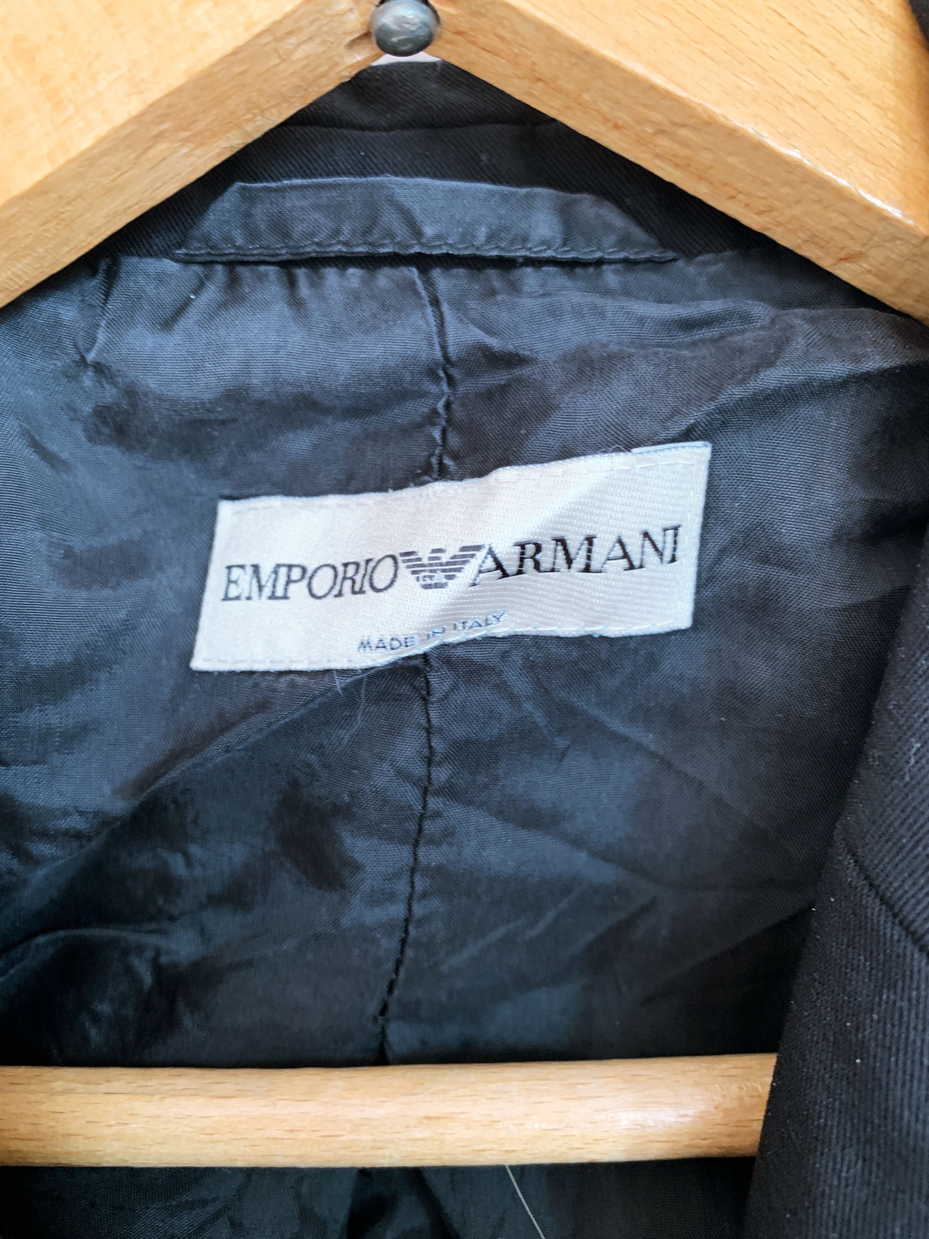 Marynarka Emporio Armani M wełniana