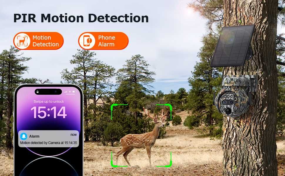 Зовнішня 4G камера SHIWOJIA 12Х Zoom 5MP сонячна панель акум. 7800 mAh