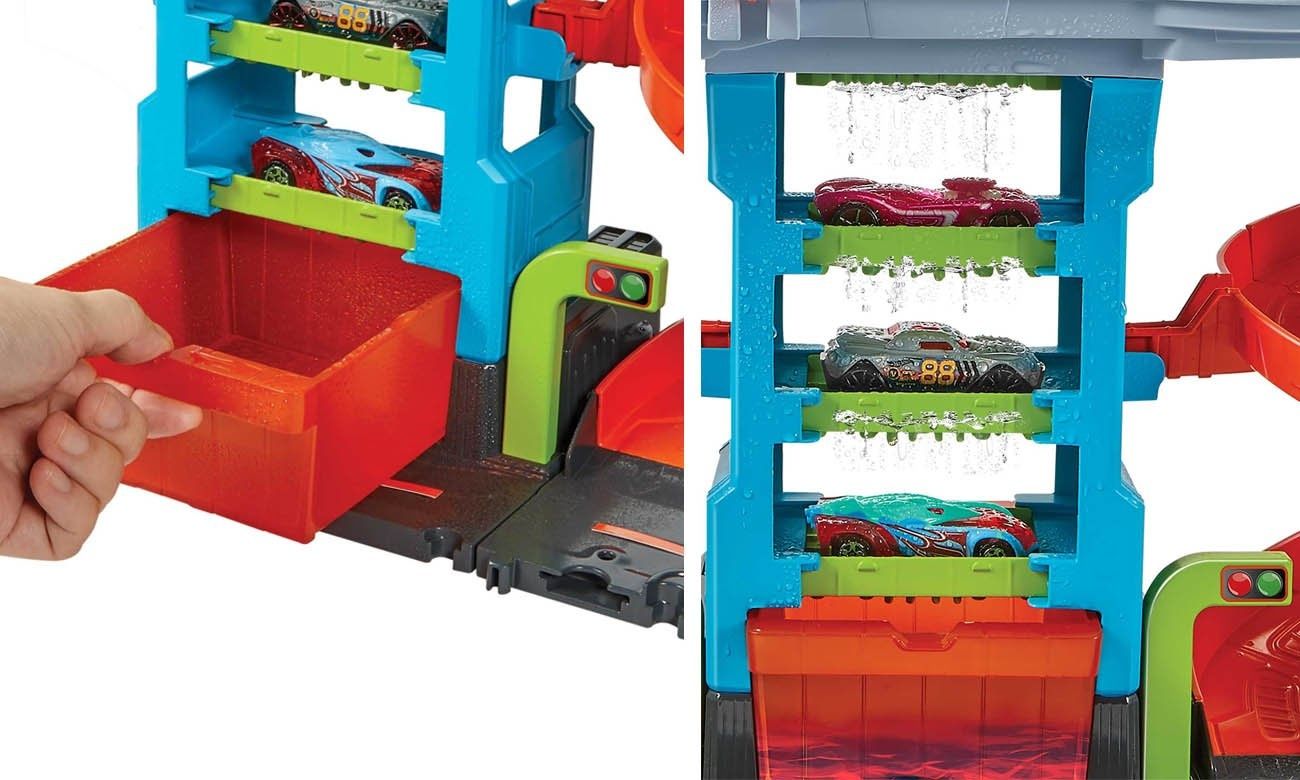 Hot Wheels City zakręcona megamyjnia pudełko