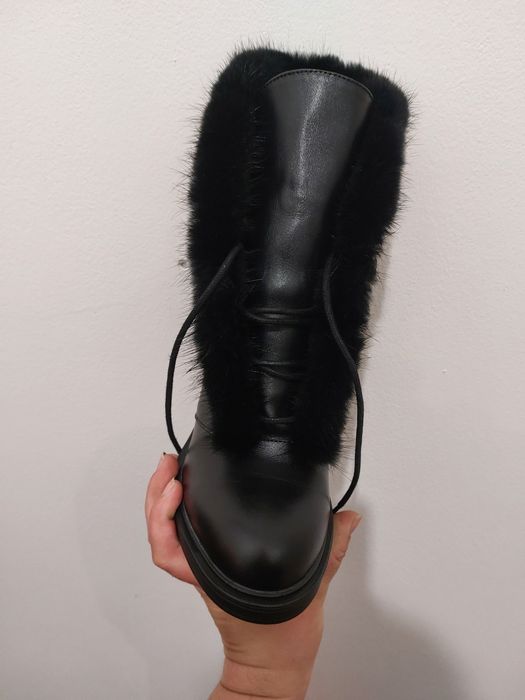 Чобітки ботінки шкіра 39р