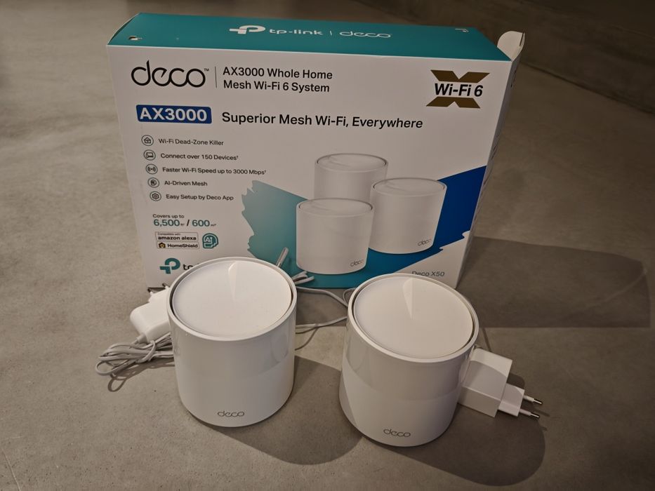 Tp-link Deco X50 zestaw 4 szt. (Gwarancja)