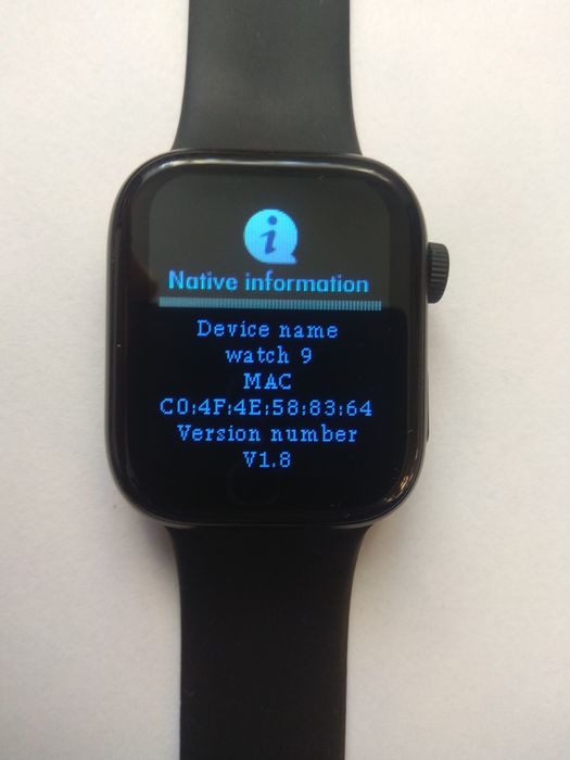 Смарт часи,  Smart watch 9 Mac, Фітнес-браслет,  годинник