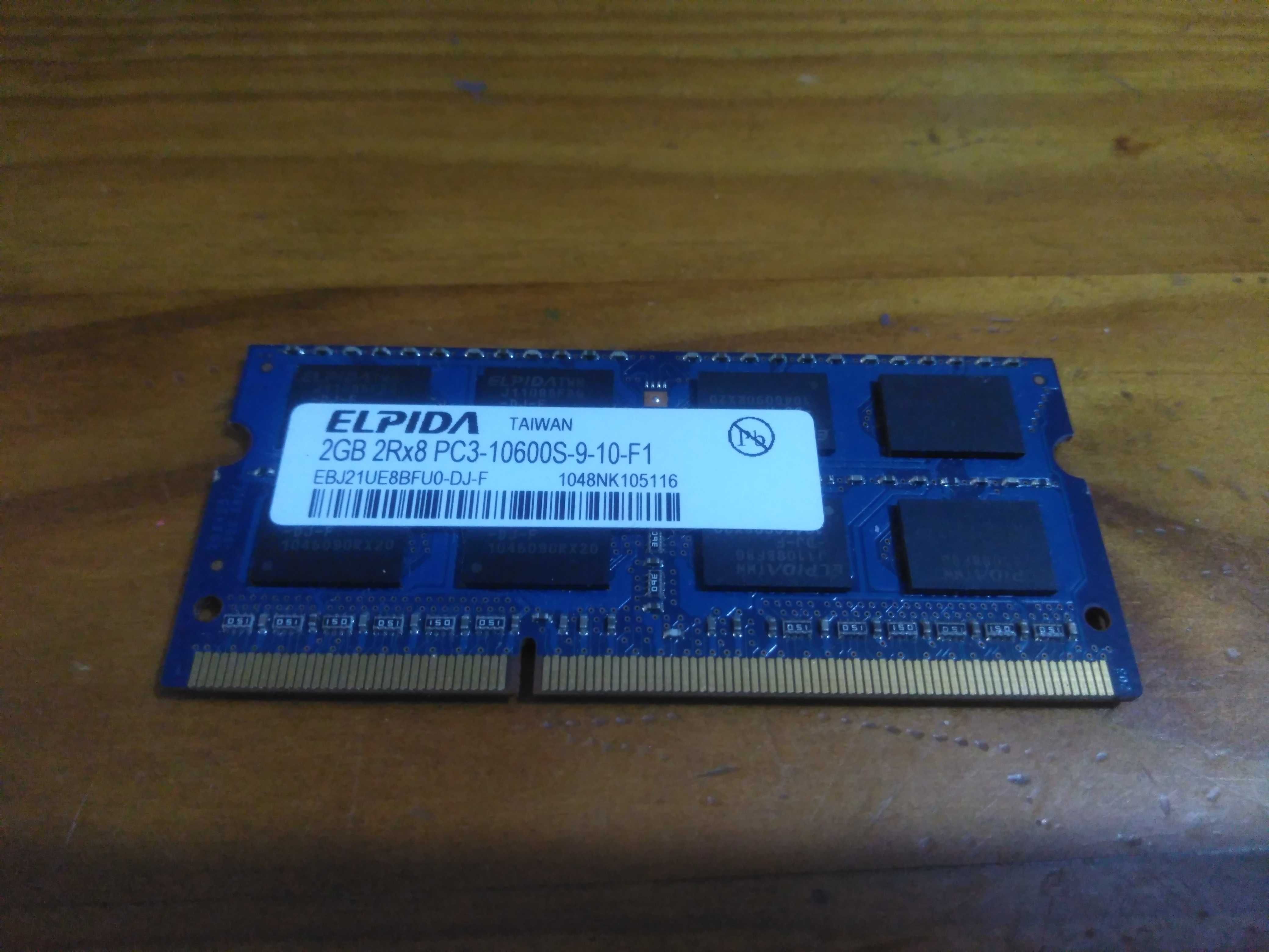 RAM Elpida 2GB PC3-10600