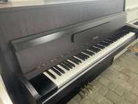 Czarne pianino akustyczne Hellas, dla ucznia