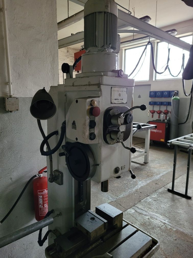 Wiertarka radziecka 2h118 stolowa slupowa warsztatowa z Niemiec
