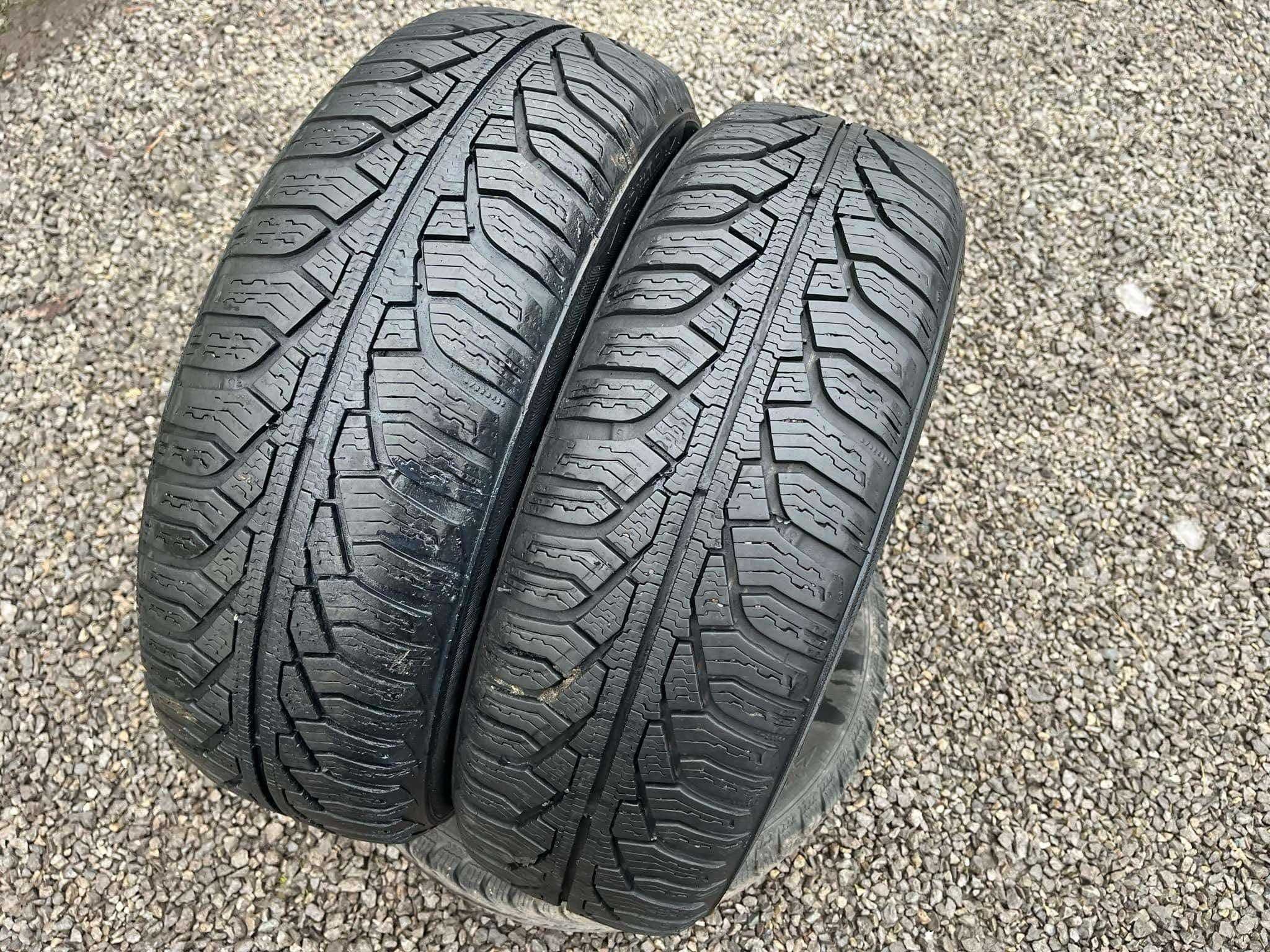 Opony 195/65R15 Uniroyal MS Plus 77 Zima 2sztuki 6,38mm bieżnika