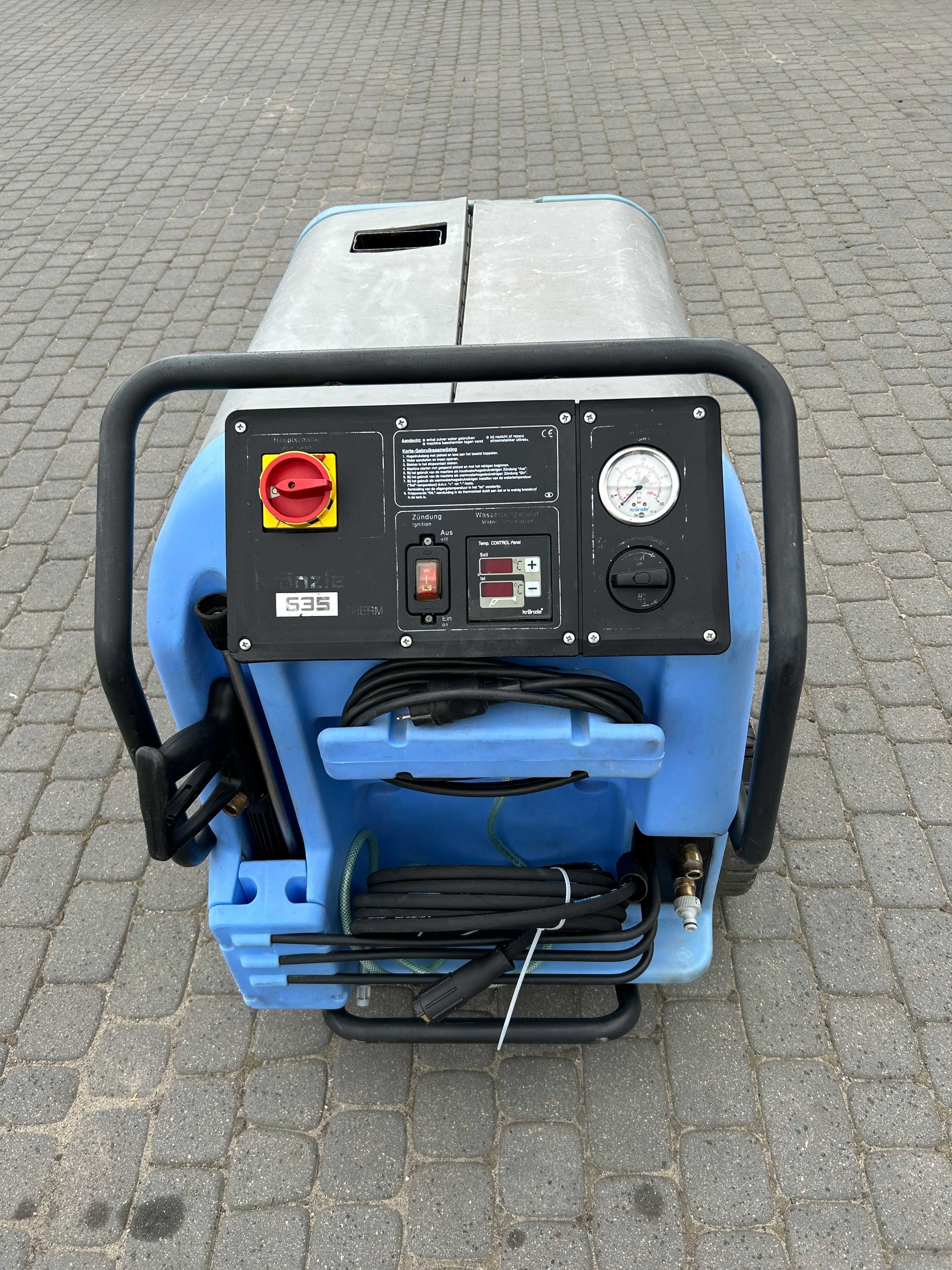 Myjka ciśnieniowa KRANZLE THERM 635 na gorącą wodę