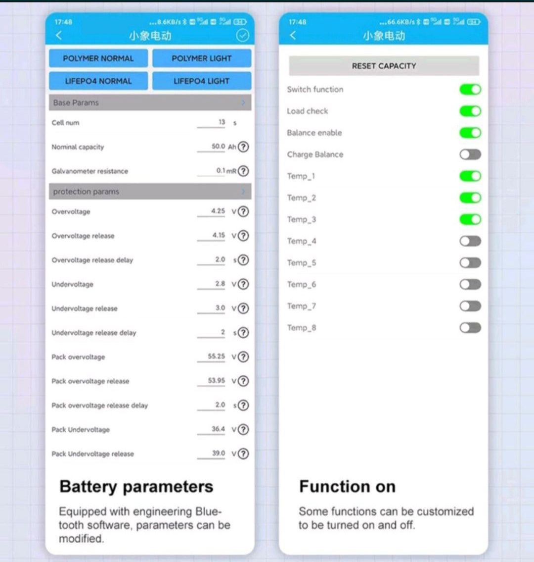 Smart BMS 22S 6S - 22S 100A Xiaoxiang JBD Балансир смарт бмс nzzr