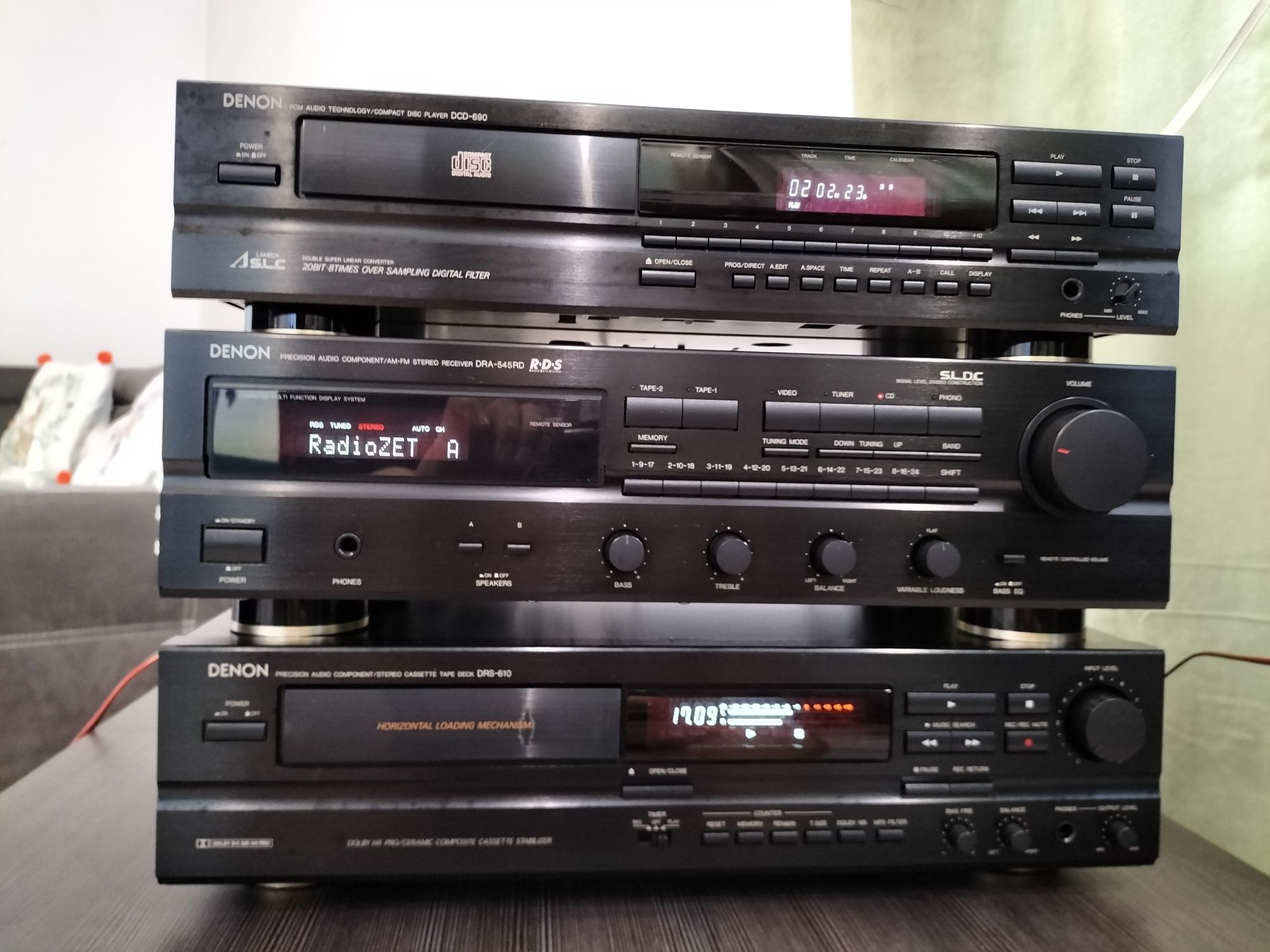 Wieża Denon RDS DRA-545RD