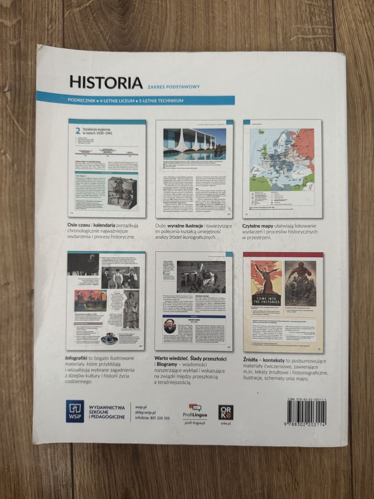 Podręcznik HISTORIA 4 WSIP