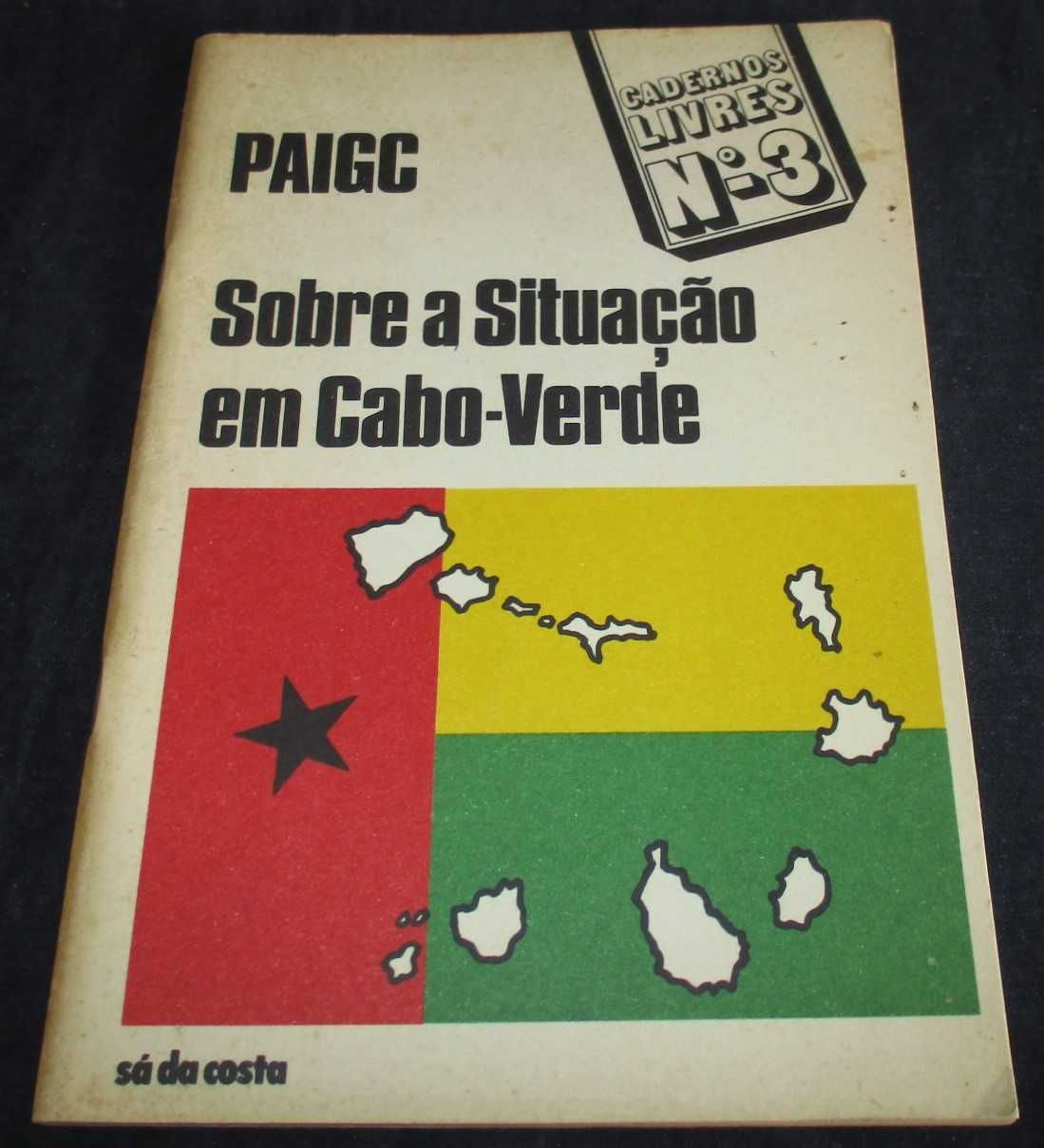 Livro Sobre a situação em Cabo-Verde PAIGC 1ª edição 1974