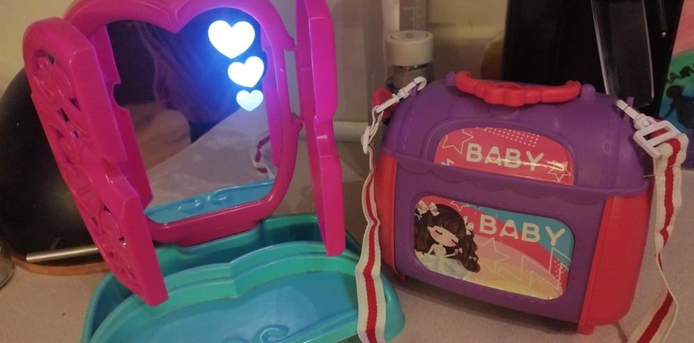 Zestaw dla dziewczynki toaletka