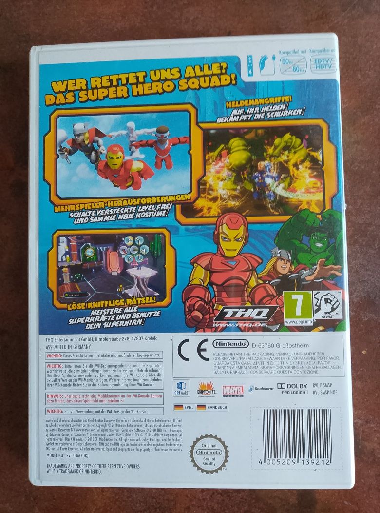 Marvel super hero squad Nintendo Wii