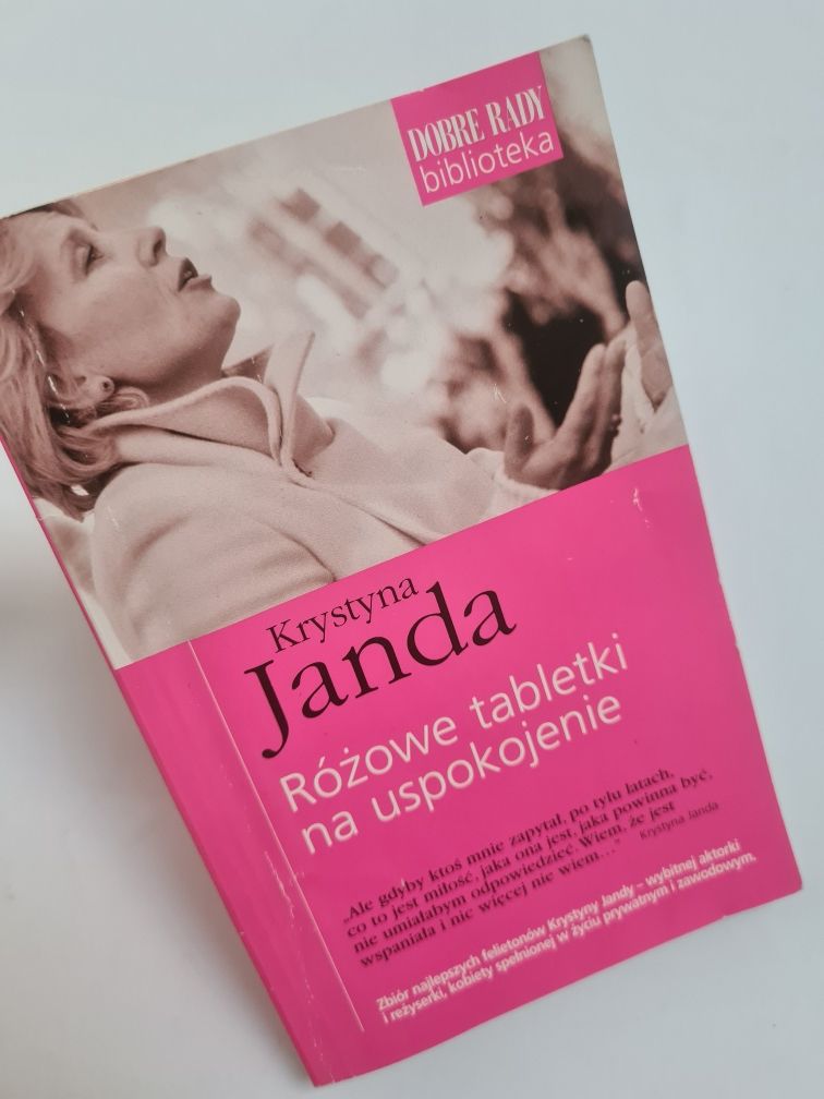 Różowe tabletki na uspokojenie - Krystyna Janda. Książka