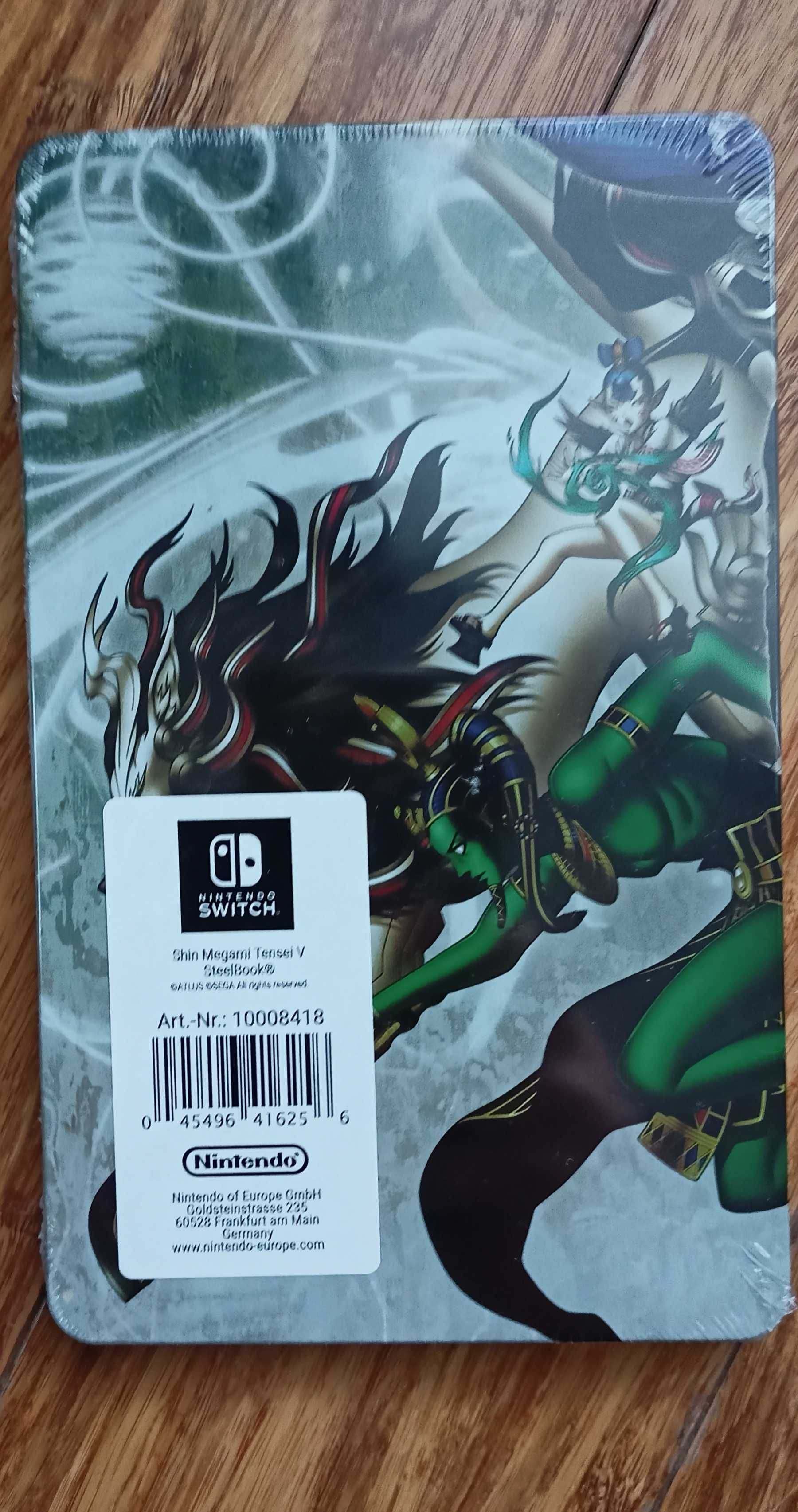 Steelbook Shin Megami Tensei V Switch NOWY FOLIA