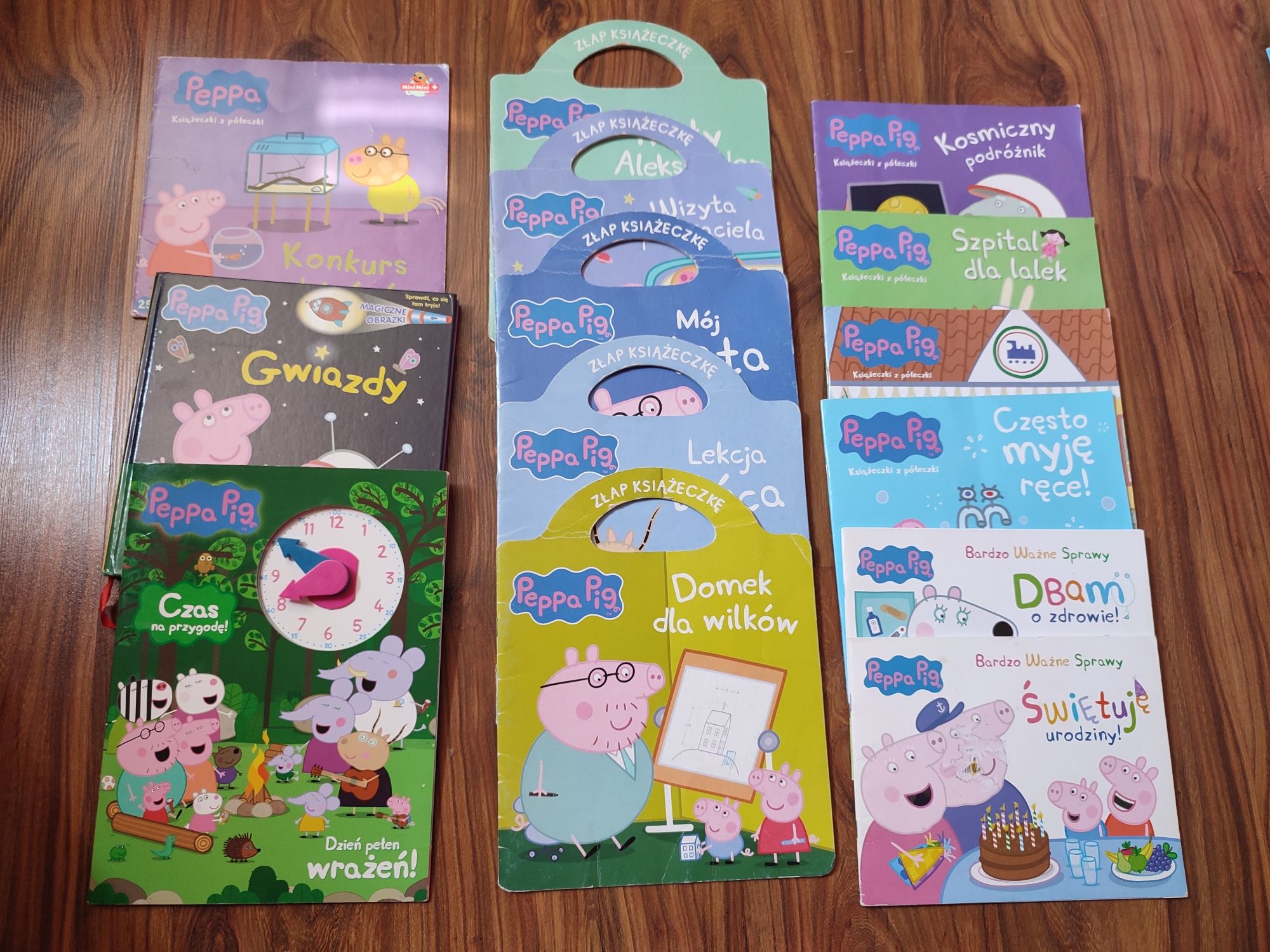 Pepa Pig zestaw książek 14 szt.
