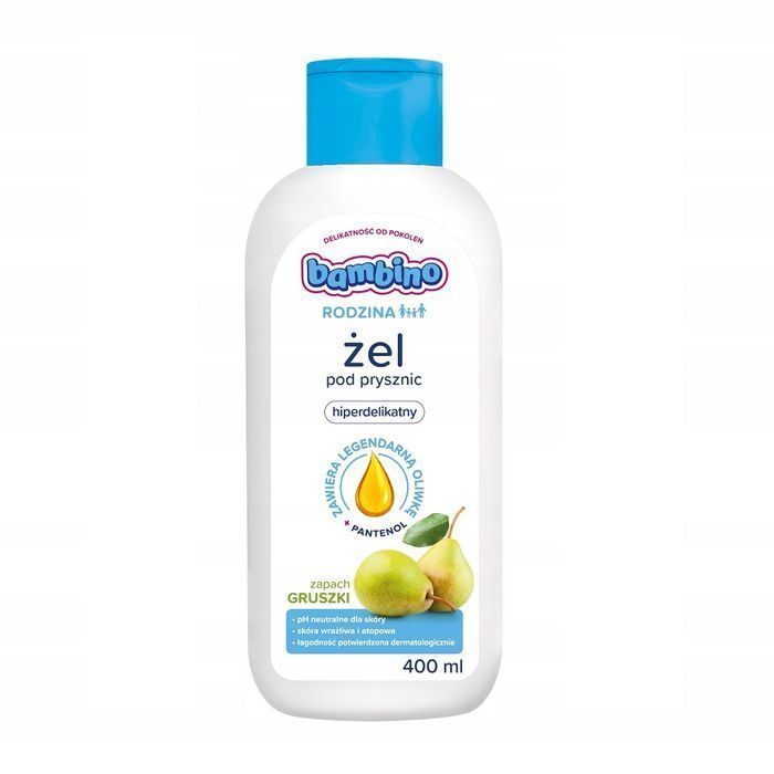Bambino Rodzina żel pod prysznic hiperdelikatny Gruszka 400ml