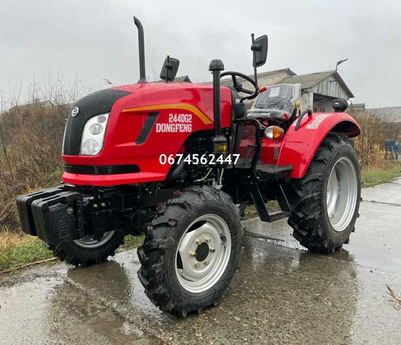 Мінітрактор Dongfeng 244DG2 Реверс Дводискове зчеплення Доставка-0 грн