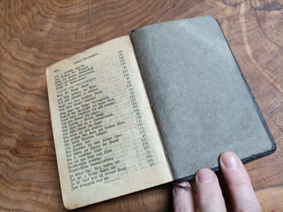 Stary modlitewnik niemiecki 1932 r.